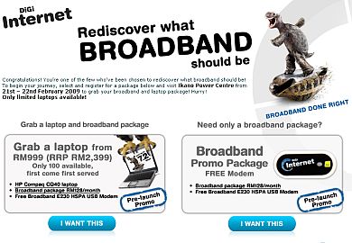 DiGi 3G Broadband Internet