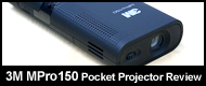 3M Mpro150 Pocket Projector Review