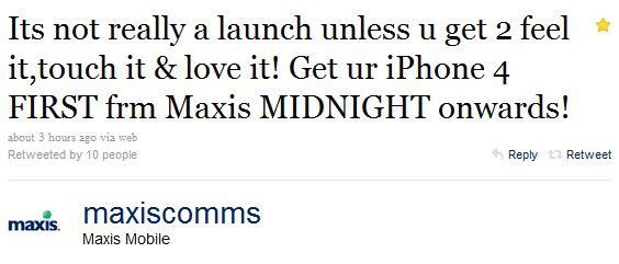 100923-Maxis-iPhone4-tweet