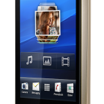Xperia ray_Front40V_Gold_SCR1