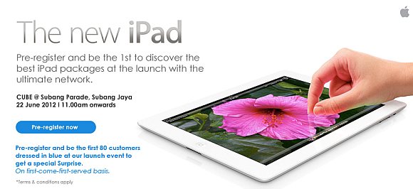 Celcom new iPad 3