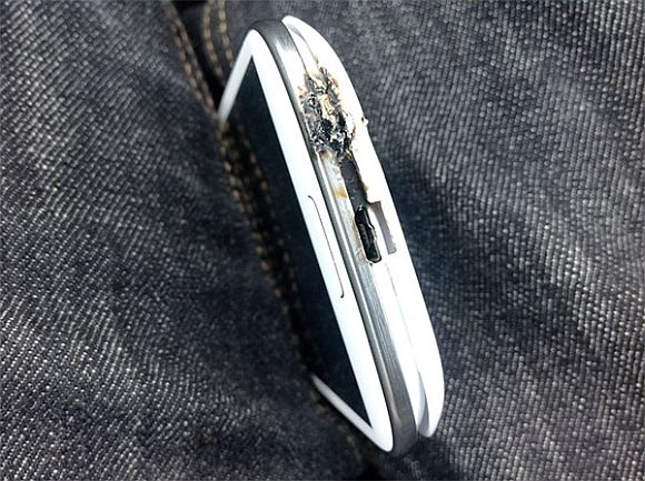 Exploding Samsung Galaxy S3