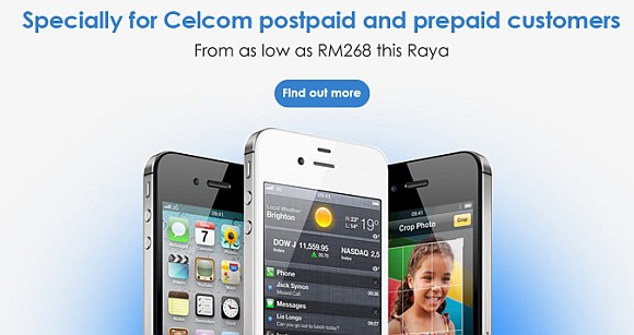 Celcom iPhone 4S Malaysia
