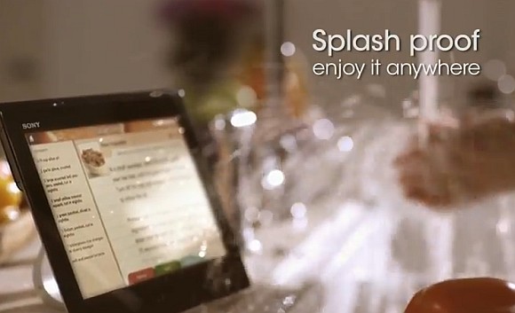 Xperia Tablet S Splash Proof recall