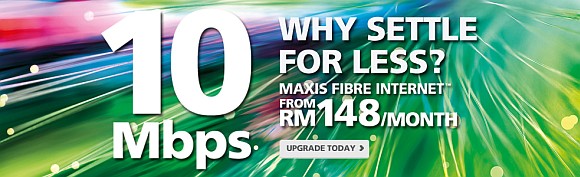 Maxis Home Internet fibre