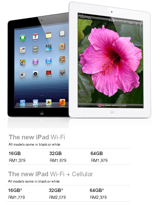 iPad 3 pricing slashed