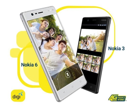 Digi Nokia 3 Nokia 6