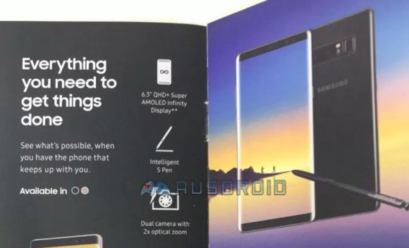 Samsung Galaxy Note8 Brochure