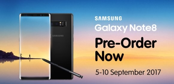 Samsung Galaxy Note8 Malaysia Yes 4G Pre-order
