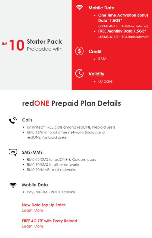 redONE launched new Postpaid Plans, gives 1GB Free Daily Internet