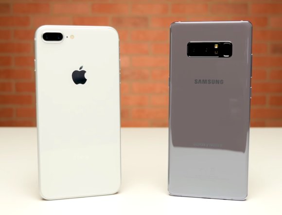 iPhone 8 Plus vs Galaxy Note8