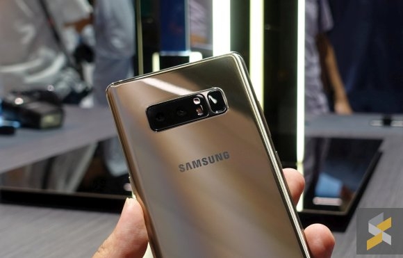 Samsung under display fingerprint sensor Note9