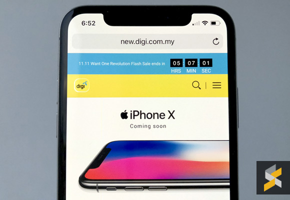 iPhone X Malaysia Digi Preorder