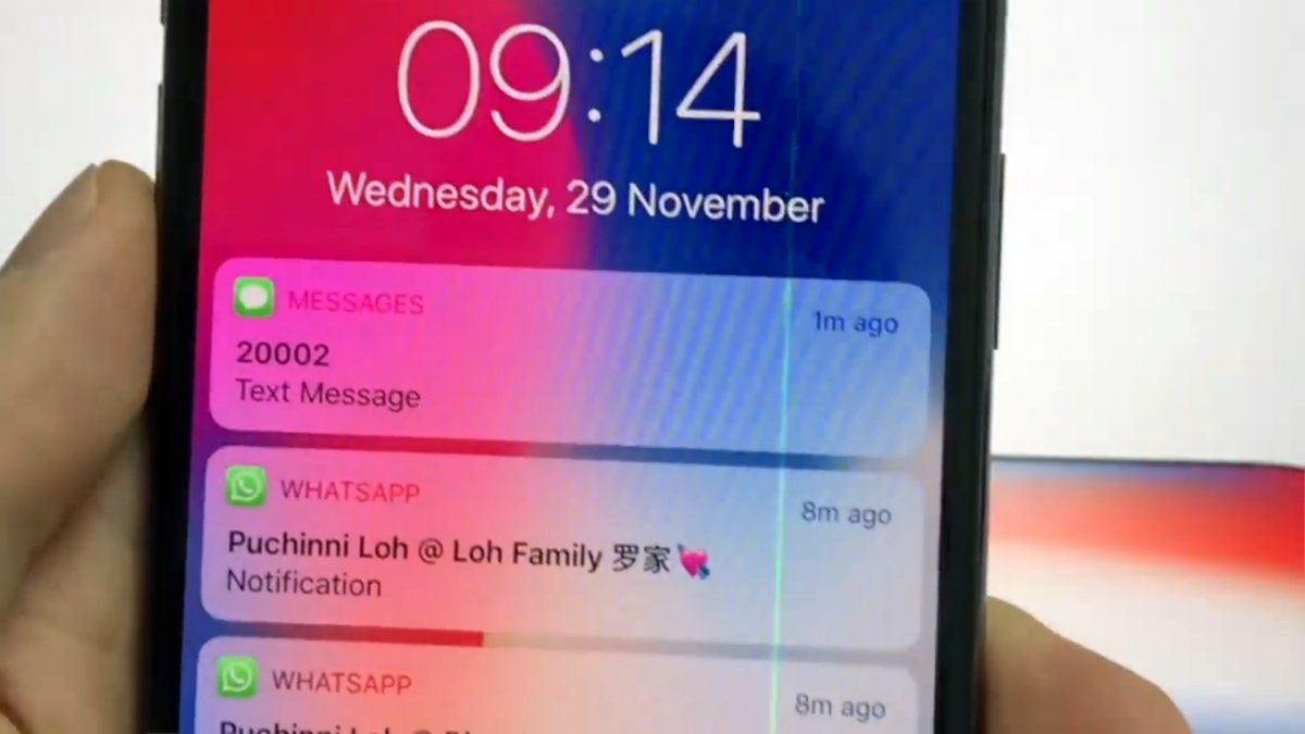 Some iPhone X units are getting the green line of death