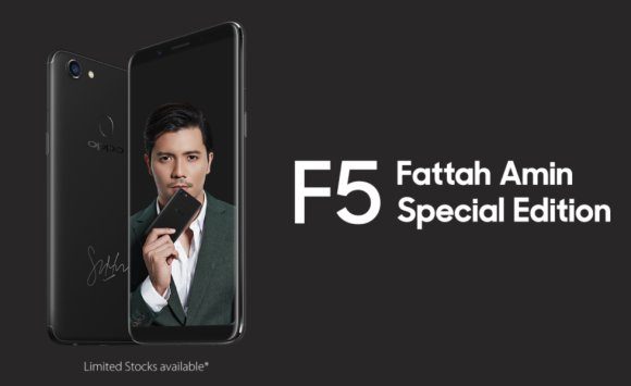 OPPO F5 Fattah Amin Special Edition