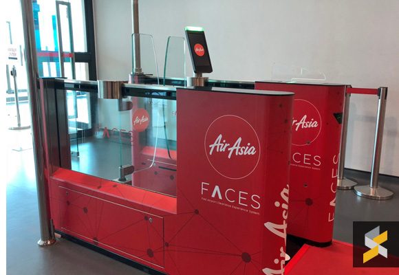 AirAsia facial recognition Johor Senai Airport