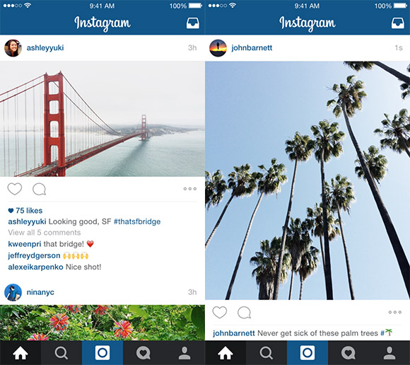 Instagram updates to allow content in either portrait or landscape ...