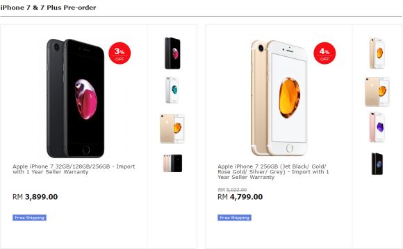 11street is accepting pre-orders for iPhone 7 in Malaysia ...