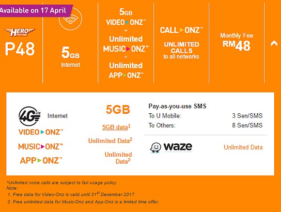 U Mobile offers unlimited calls on postpaid from as low as ...