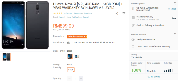 Huawei Nova 2i Now Available For Under Rm900 Soyacincau Com