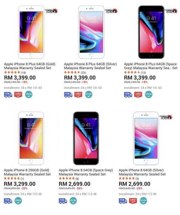 iphone 8+ price in malaysia