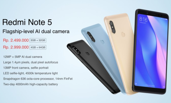 The Redmi Note 5 is expected to be priced under RM1,000 in ...