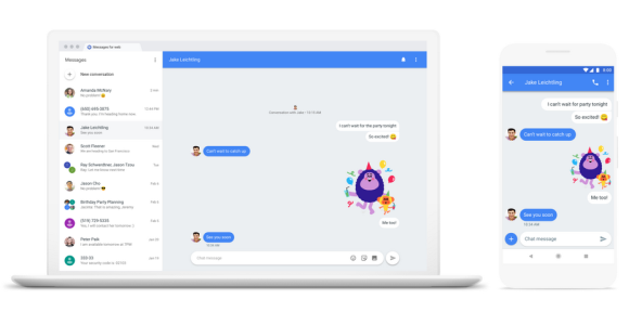 Android Messages new features