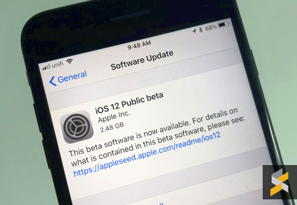 iOS 12 Public Beta Malaysia