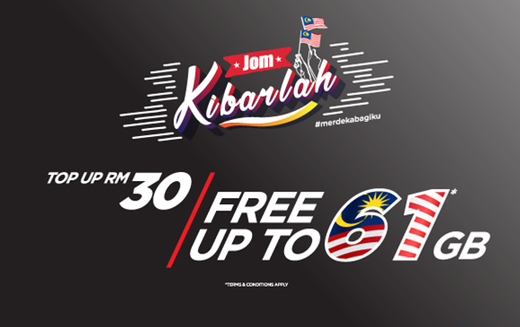 Tune Talk free 61GB data