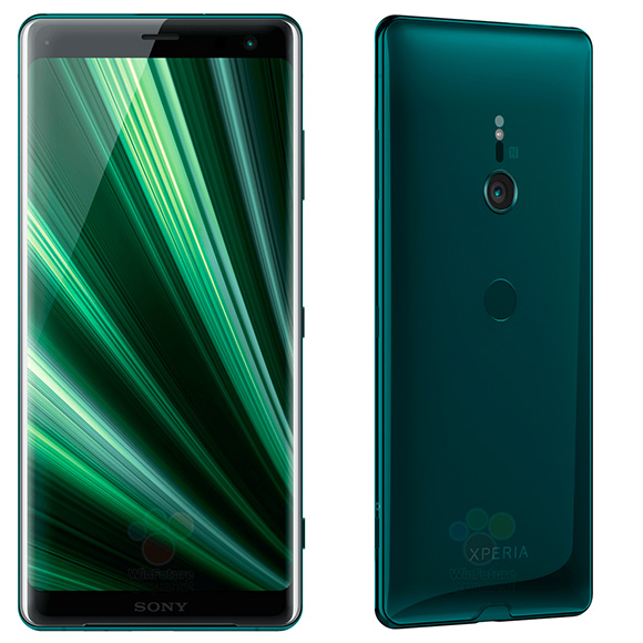 This is the Sony Xperia XZ3 and it has a bigger screen - SoyaCincau