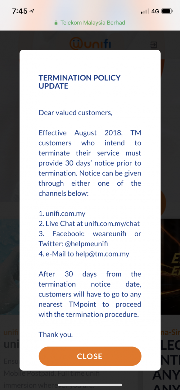 Tm customer service number malaysia