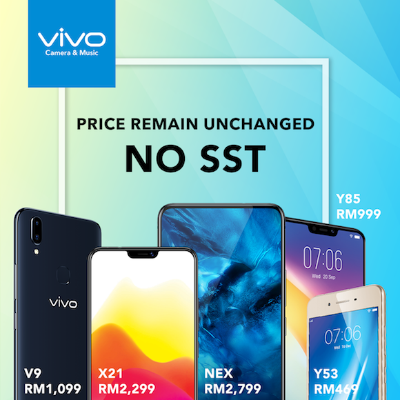 vivo Malaysia maintains smartphone pricing after SST ...