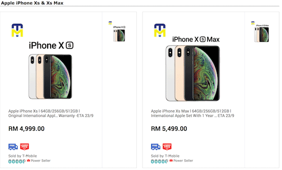 Iphone xs max 马来西亚 价钱