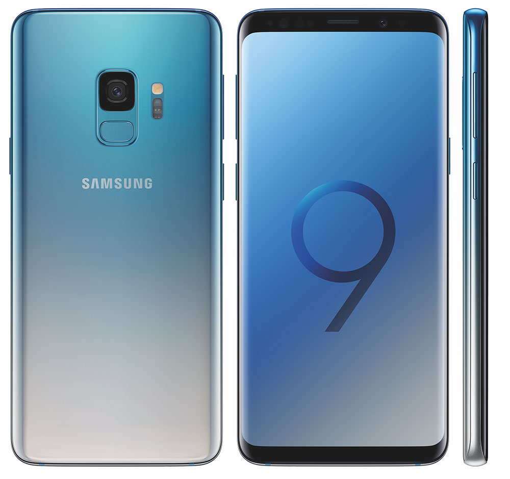 Galaxy S9 Polaris Blue 2