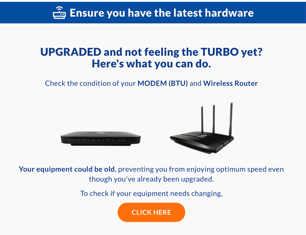 Got Unifi Turbo But Not Getting Full Speed You May Be Eligible For A Free Modem Replacement Soyacincau Com