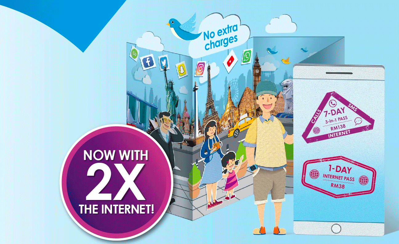 Celcom roaming double quota