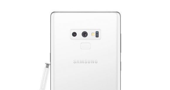 White Galaxy Note9