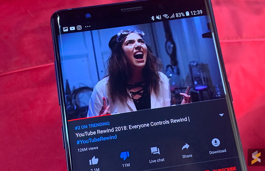 Live YT Video Views Count for  Rewind 2018: Everyone