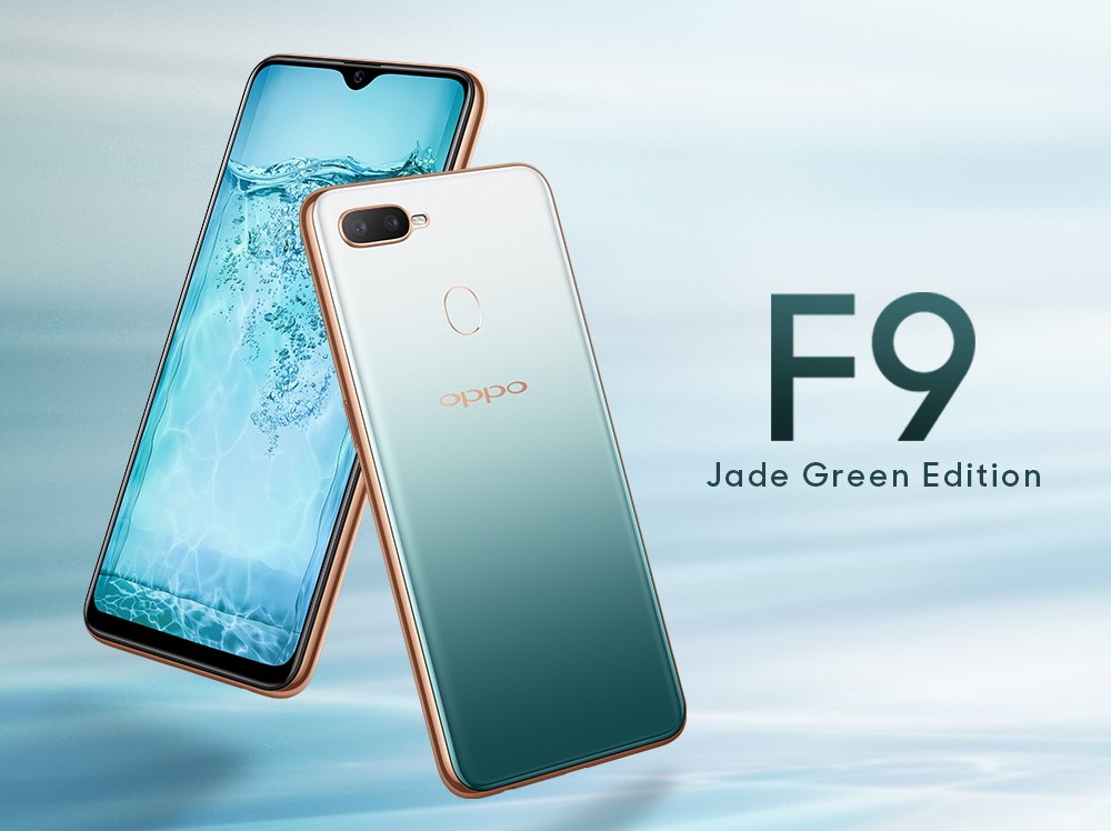 Oppo F9 Jade Green Edition