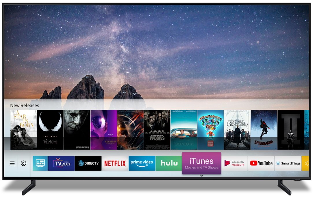 Samsung TV iTunes AirPlay 2 support