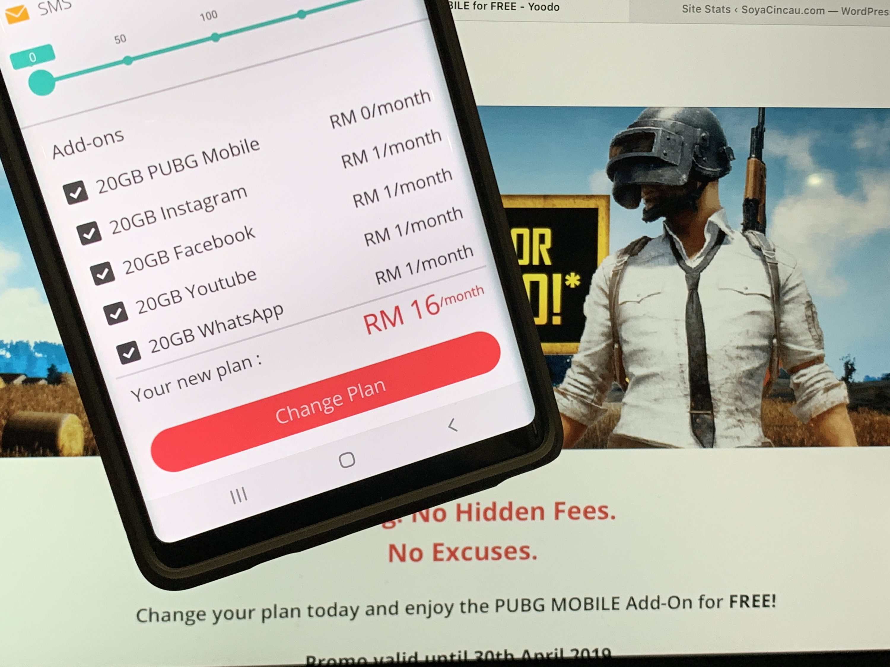 Yoodo offers free 20GB data for PUBG Mobile | SoyaCincau.com - 