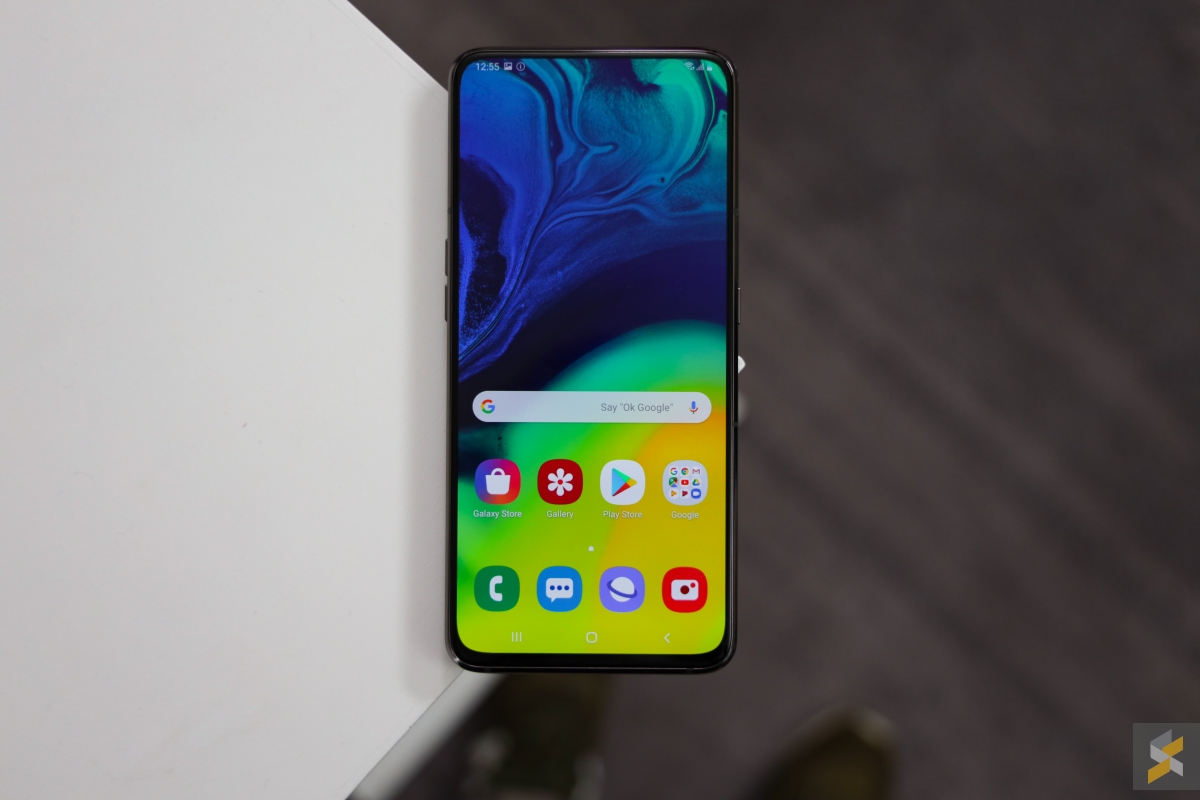Samsung S Galaxy A80 Is An Automated Notchless Slider With A