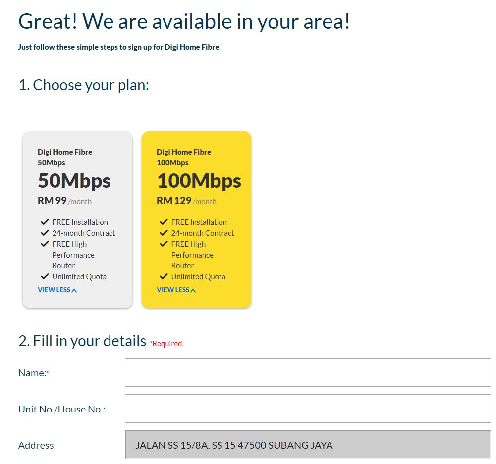 Digi Offers 50mbps Fibre Broadband For Rm99 Month In The Klang Valley Soyacincau