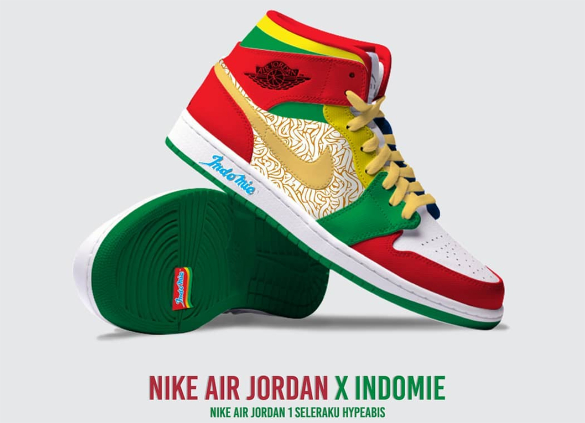 These custom Indomie Air Jordans will 