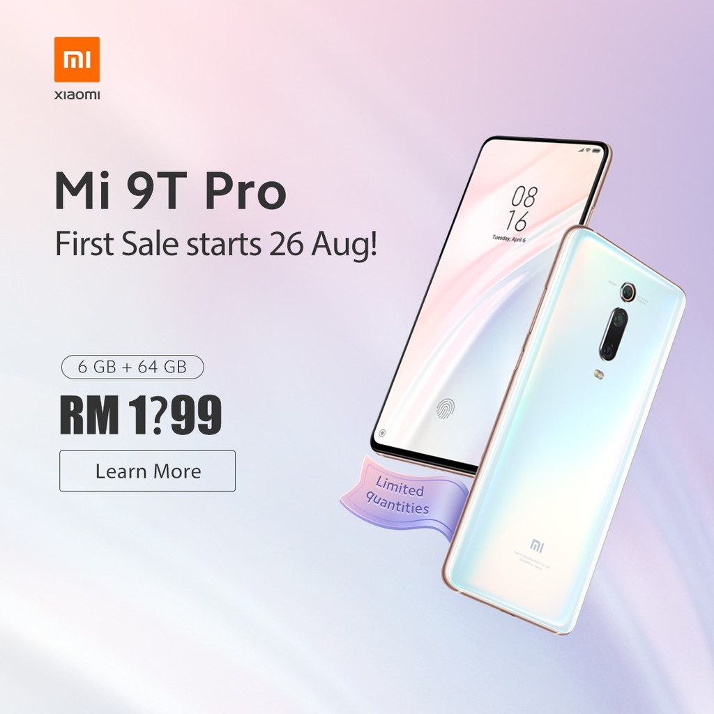 Xiaomi Mi 9t Pro Can Be Yours From Rm1 499 On Shopee Soyacincau Com