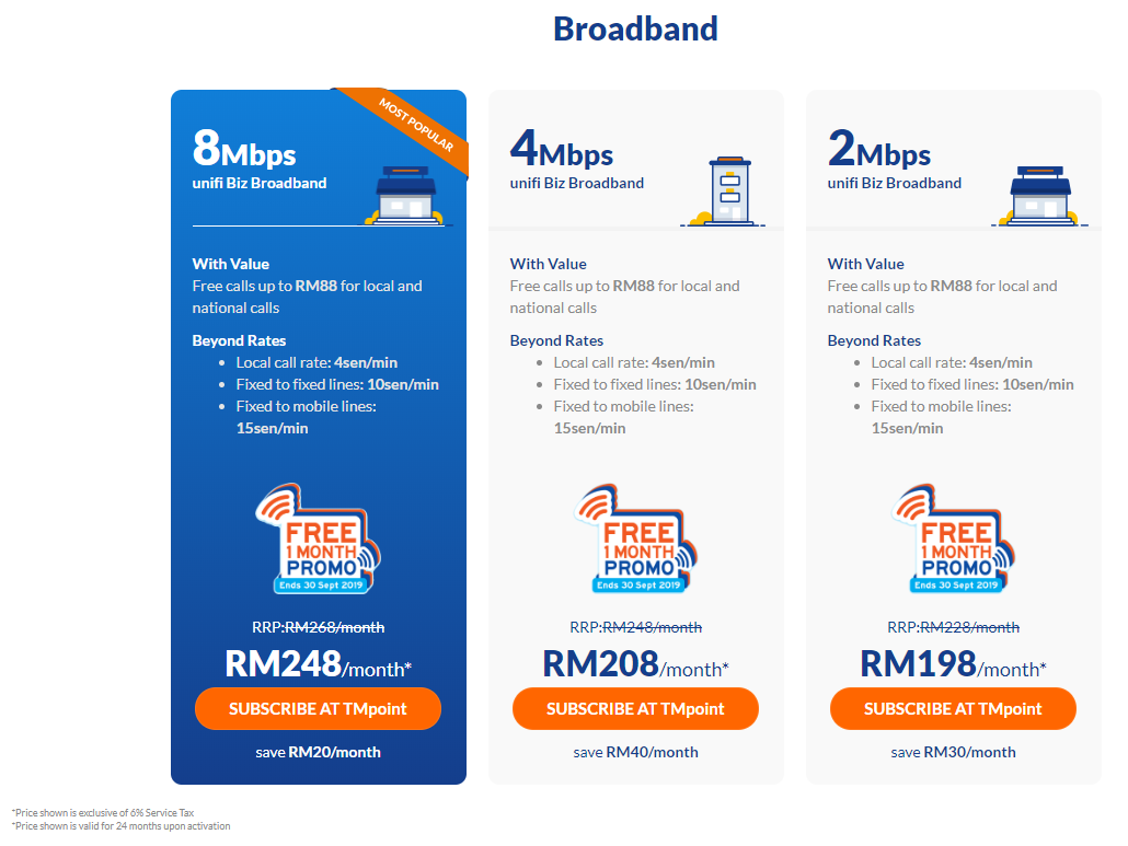 TM cuts 100Mbps Unifi Biz broadband subscription fee by 60 ...