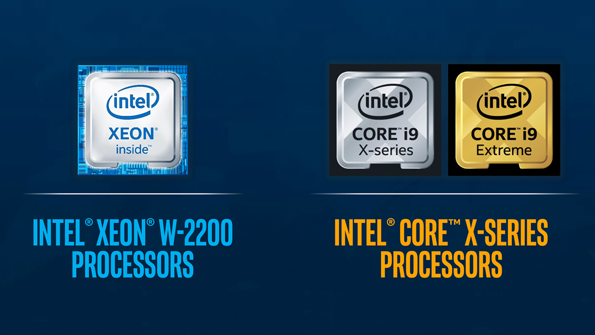 Intel's workstation X-series chips are a bit faster and much cheaper