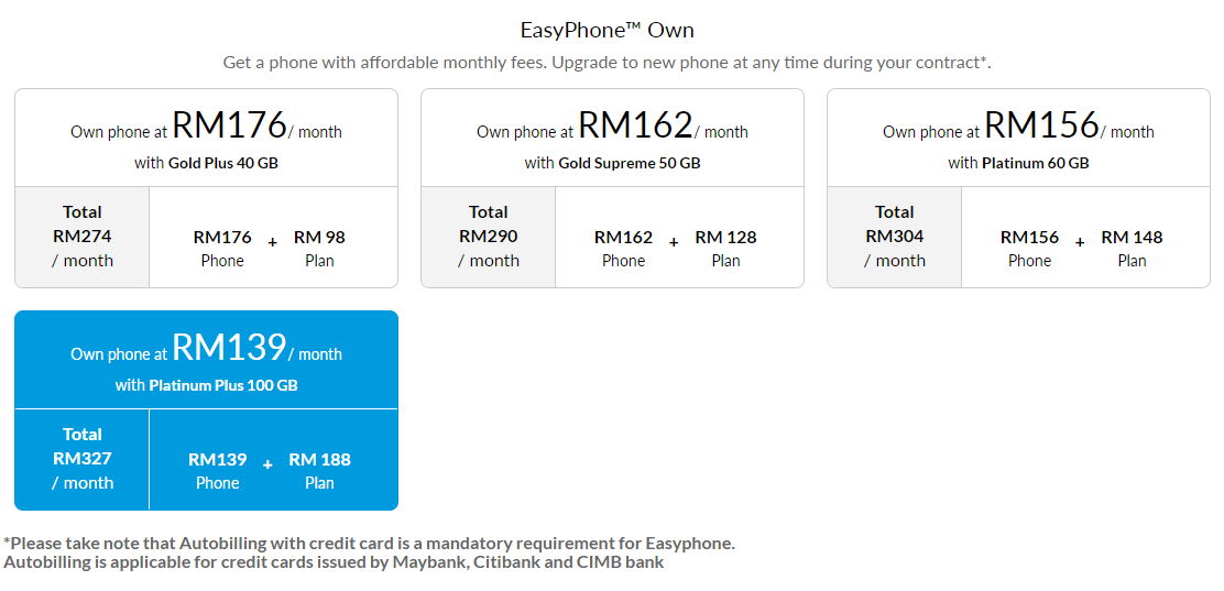 Celcom EasyPhone Own Huawei Mate 30 Pro