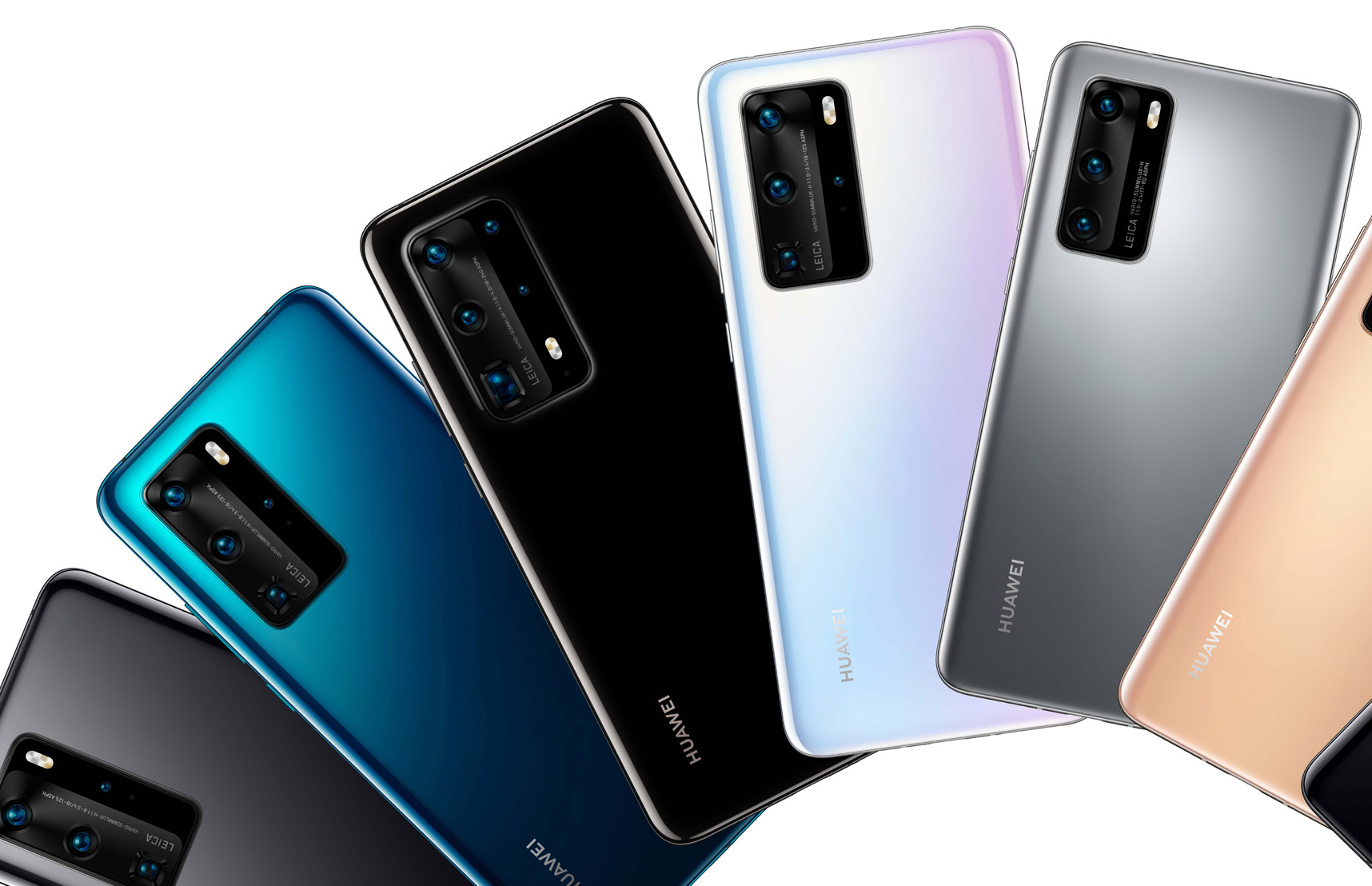 Here are the colour options for the Huawei P40, P40 Pro and P40 ...
