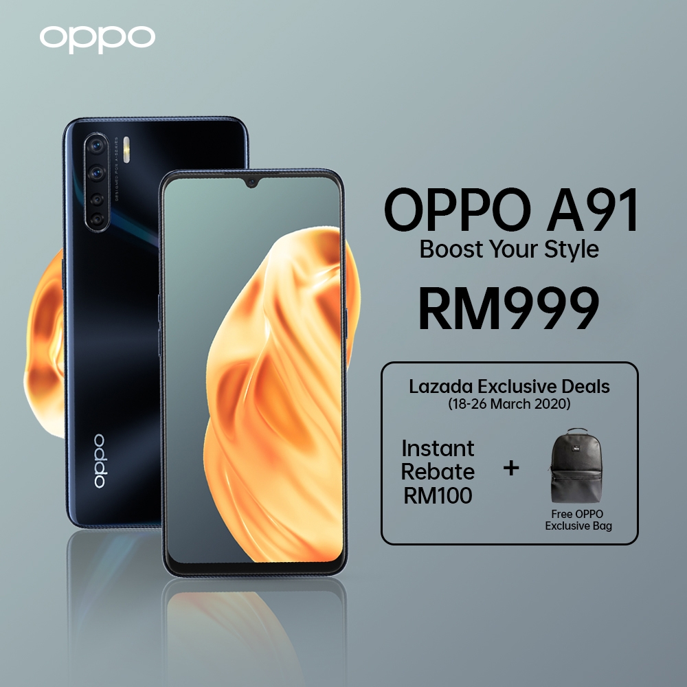 Oppo A91 Lazada